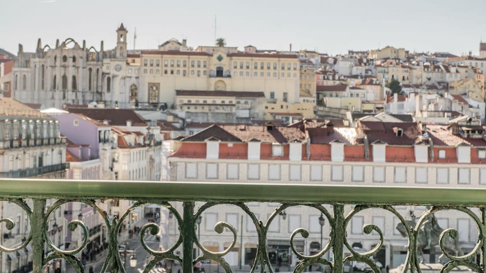 Take in sweeping views of Lisbon’s rooftops and iconic landmarks from your private balcony. A picture-perfect backdrop from sunrise to sunset. #LisbonViews #SkylineView #HistoricLisbon #TravelEurope #Portugal #PT #Lisbon