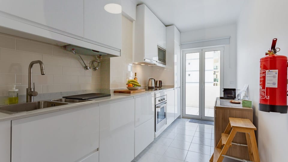 A fully equipped kitchen with all appliances you could require during your stay.