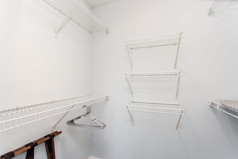 Walk in Closet in the Master Bedroom.