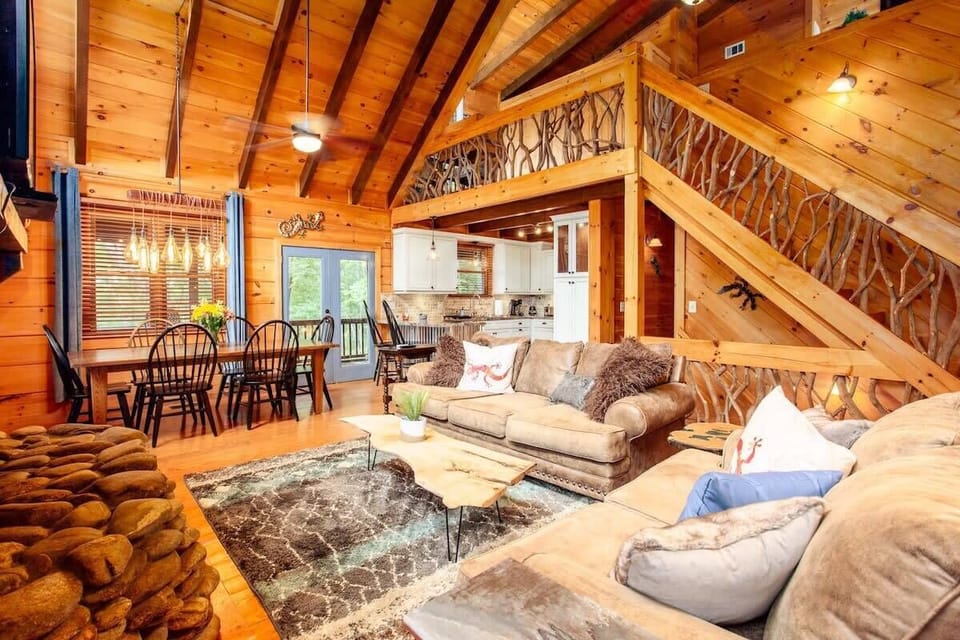 Great flow and open concept to cabin first floor areas.