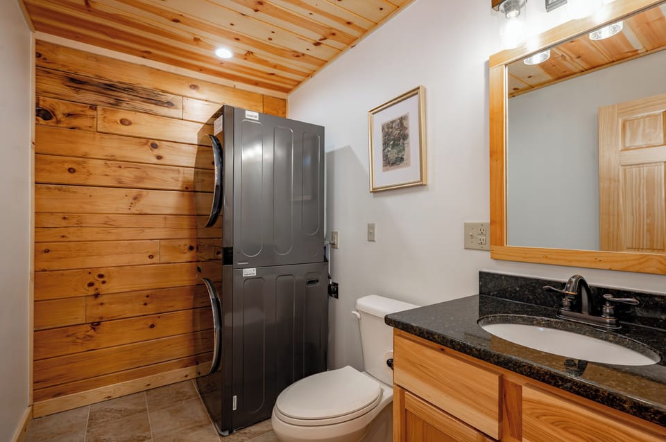 Main Level Powder Room and Laundry