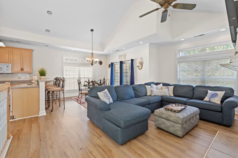 Get everyone together for a family movie night or to play some games.