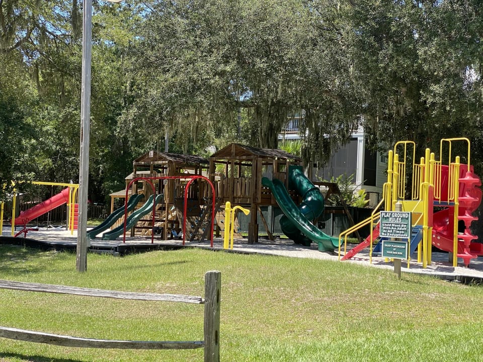 Playground at the resort close to Tennis Pro Shop