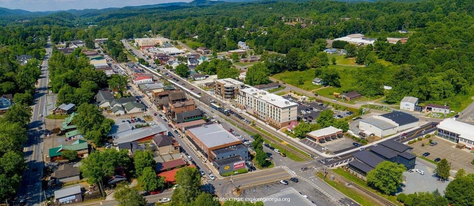 You’ll be less than 20 minutes from downtown Blue Ridge.