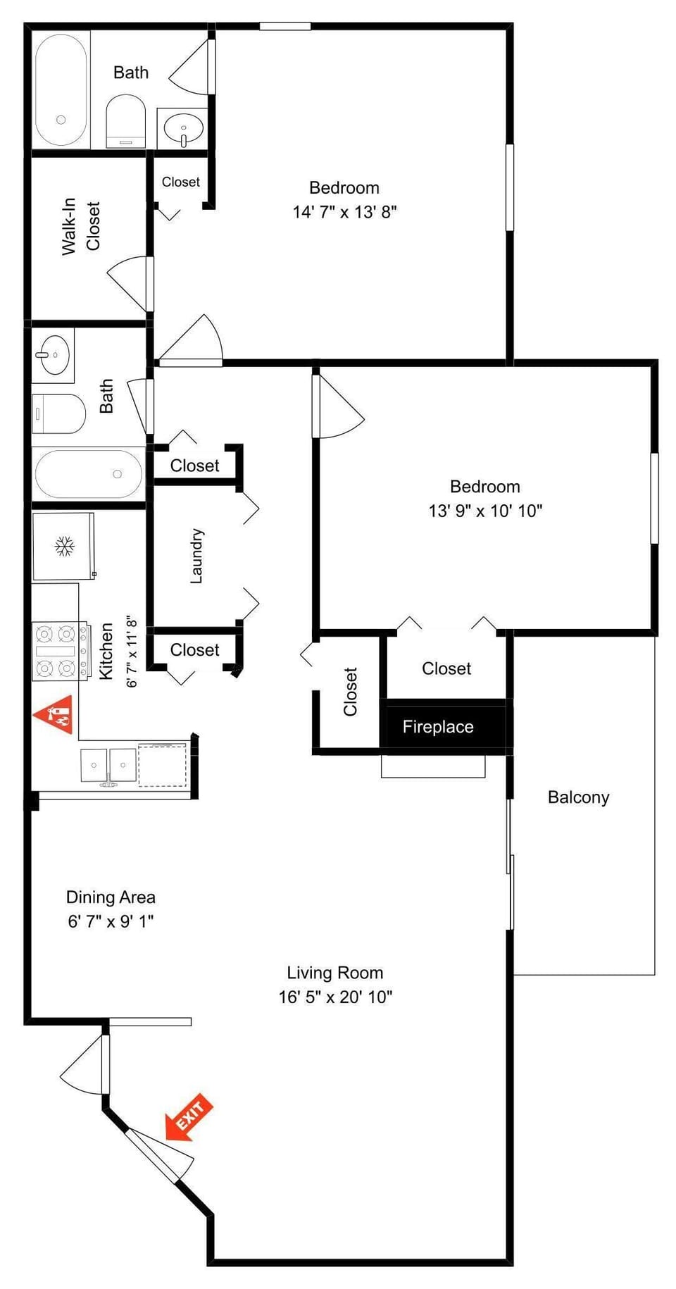 Studio (2 Bedrooms) | Property amenity