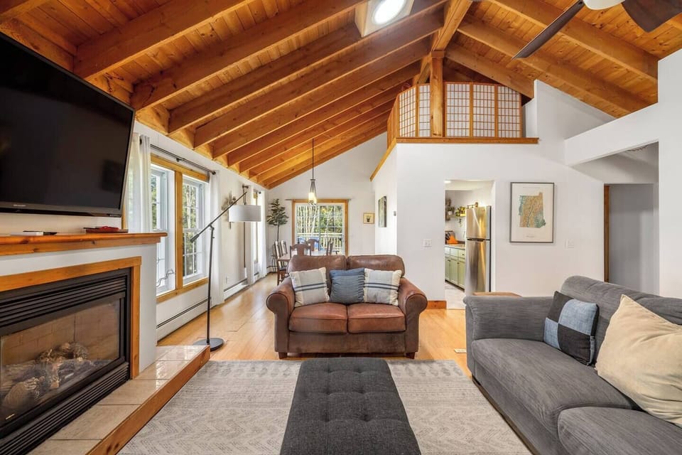 Spacious and bright living room