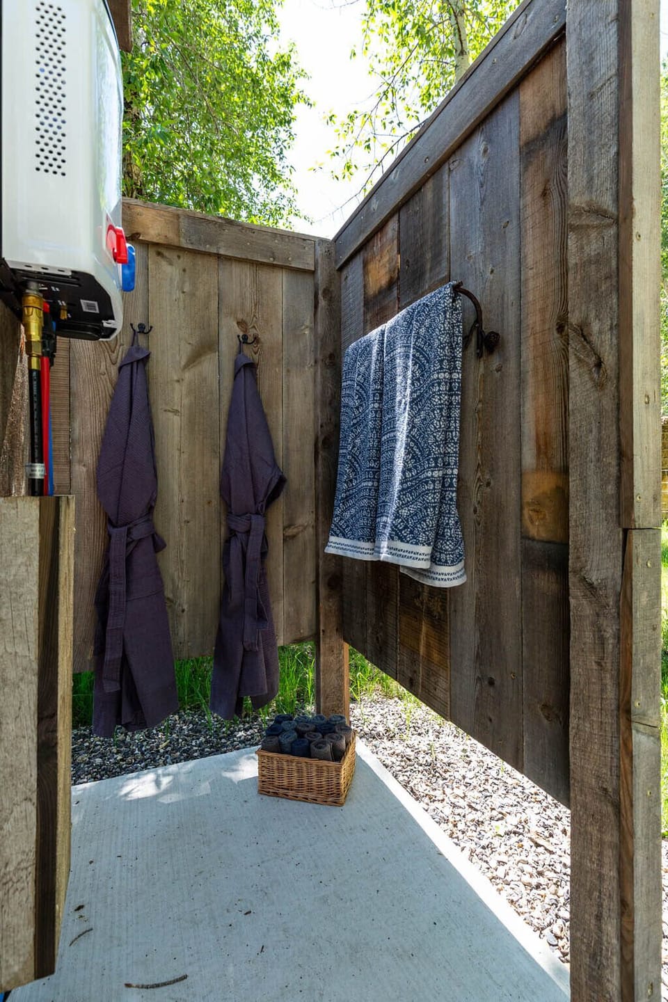 Robes, Towels, Washcloths Provided