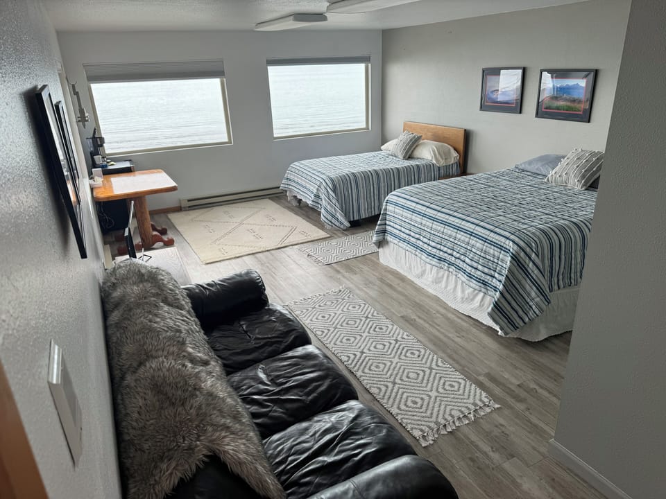 Family Room | Individually decorated, individually furnished, laptop workspace