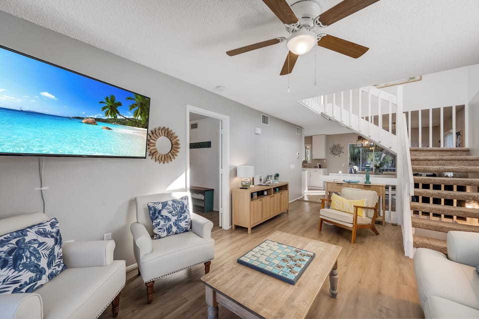 Living room with Smart TV