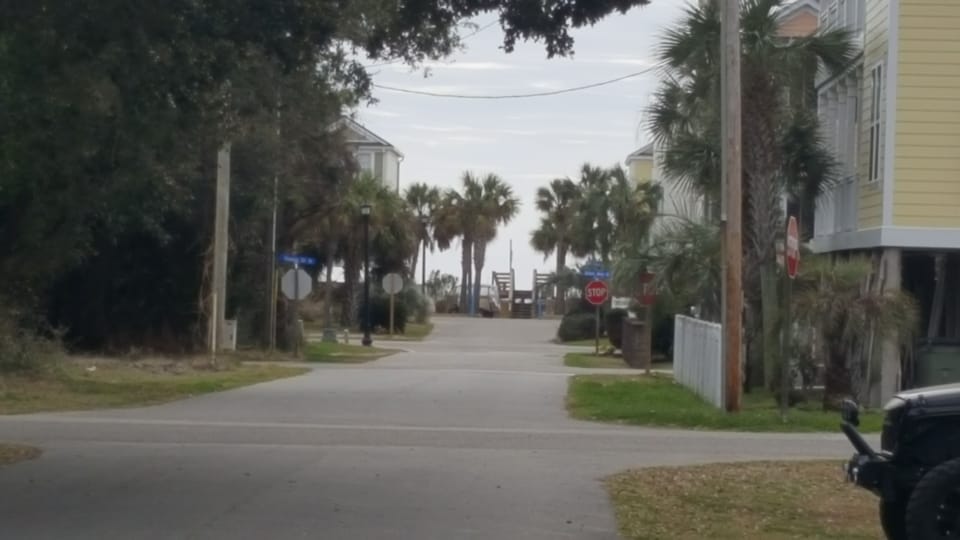 Short walk to the beach.