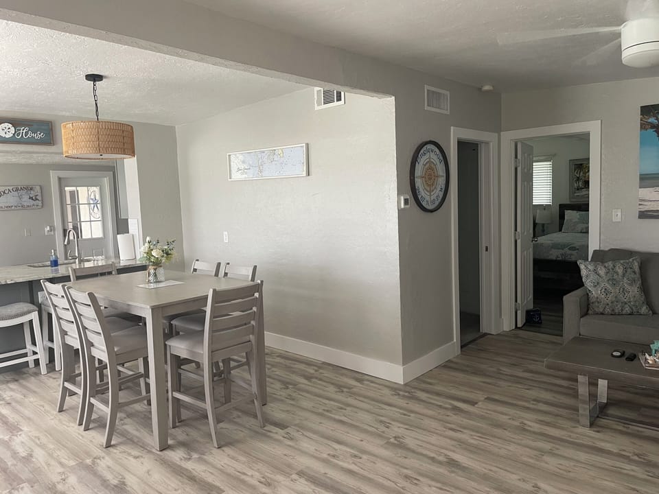 Dining room off of living room