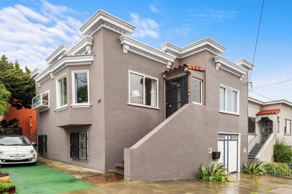 The beauty of the exterior view of the house.
