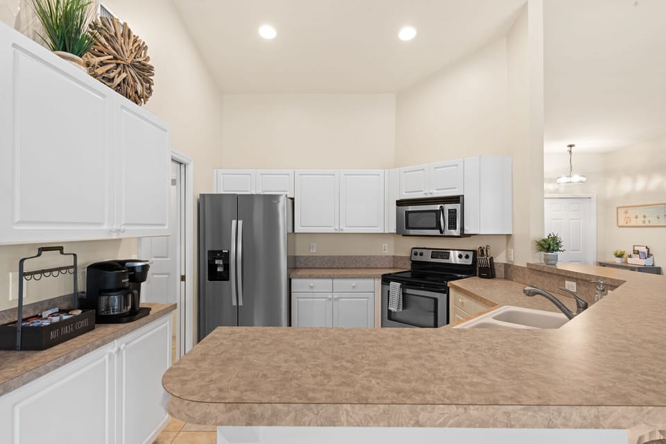 Spacious kitchen with updated appliances for all your cooking needs.