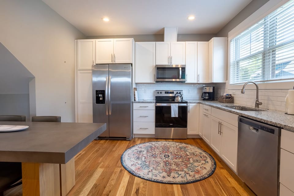 Kitchen is equipped w/ lots of Small Appliances