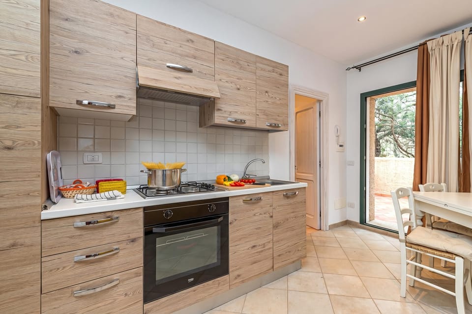 Kitchen and dining area