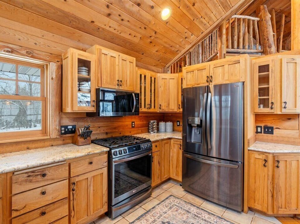 New black stainless appliances!