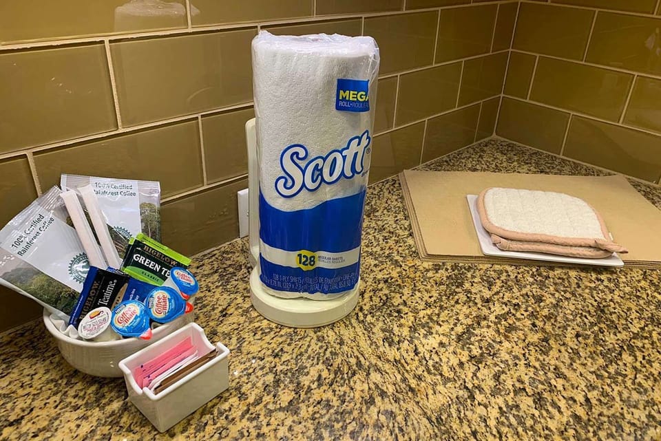 Well stocked kitchen