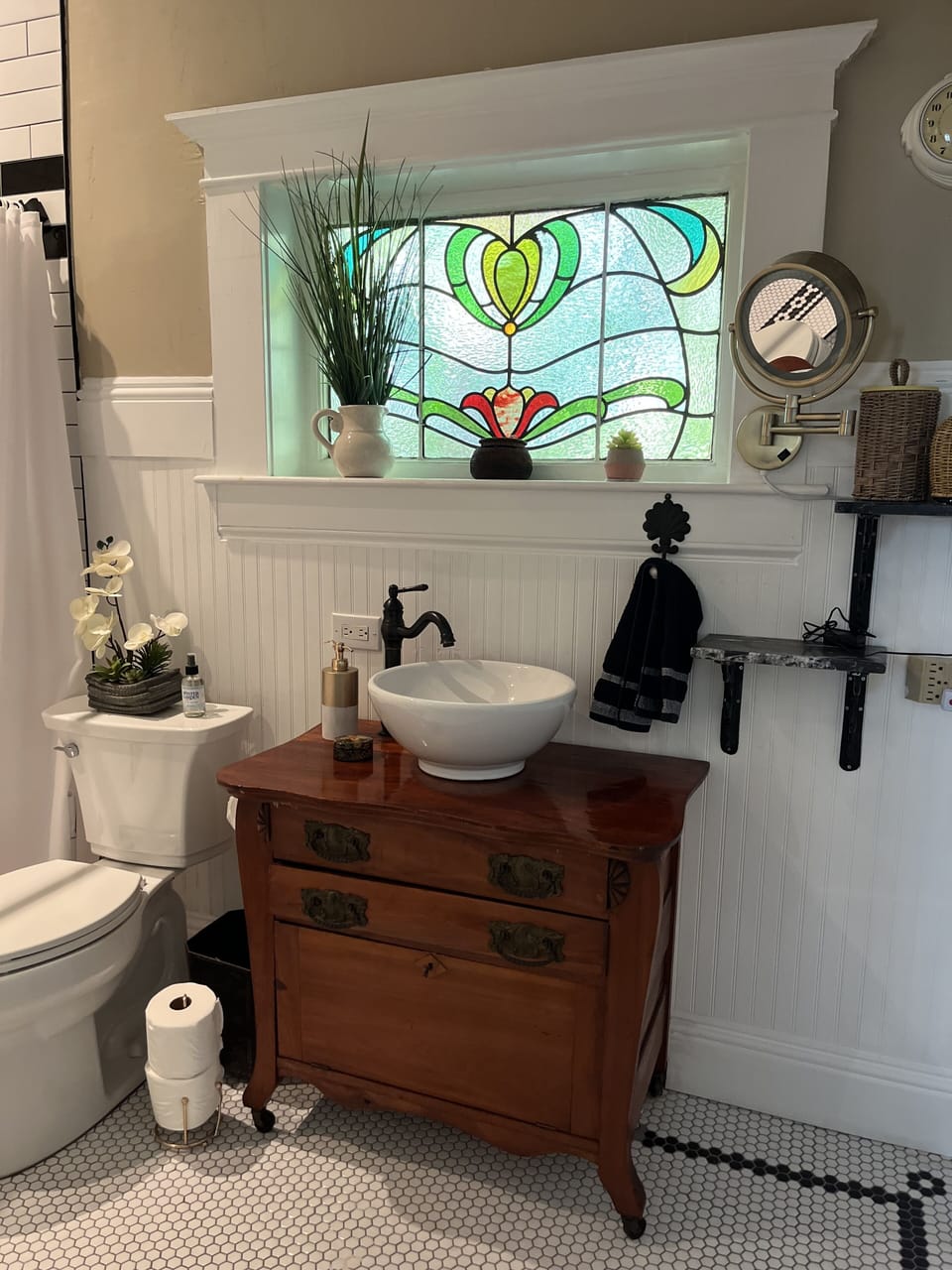 Master bathroom