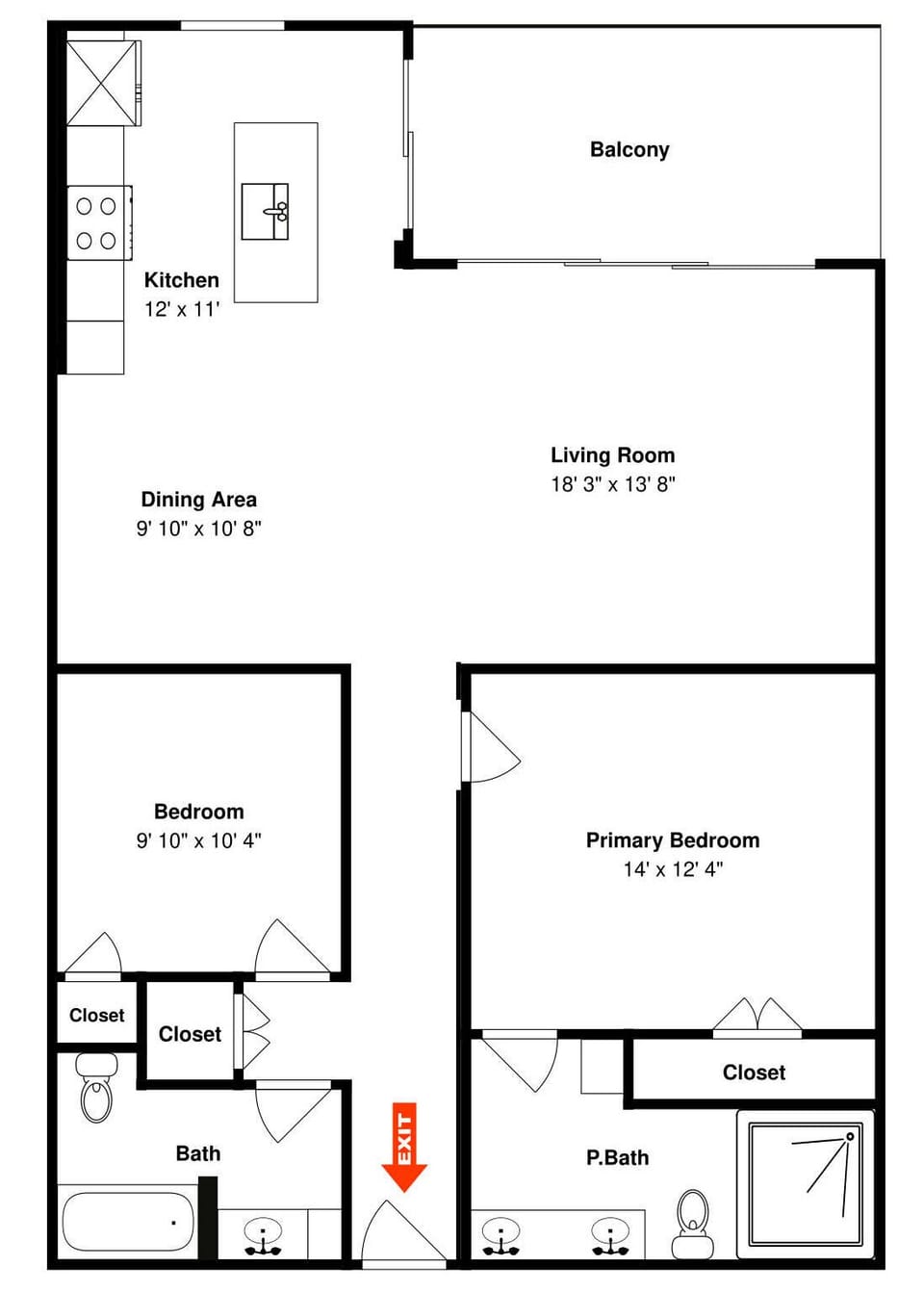 Condo (2 Bedrooms) | Property amenity
