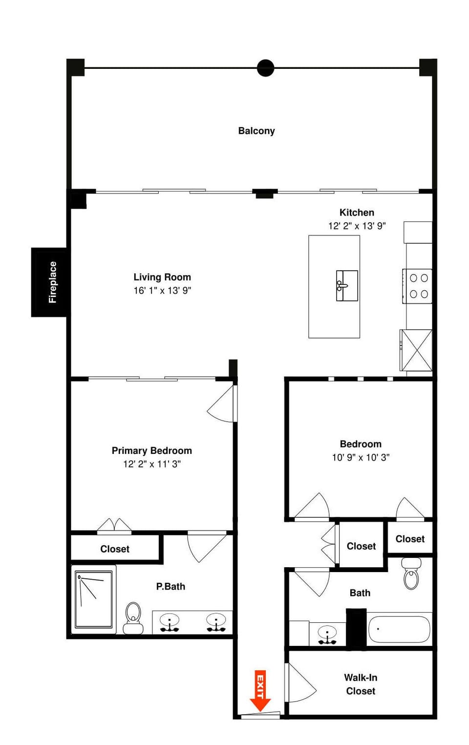 Condo (2 Bedrooms) | Property amenity