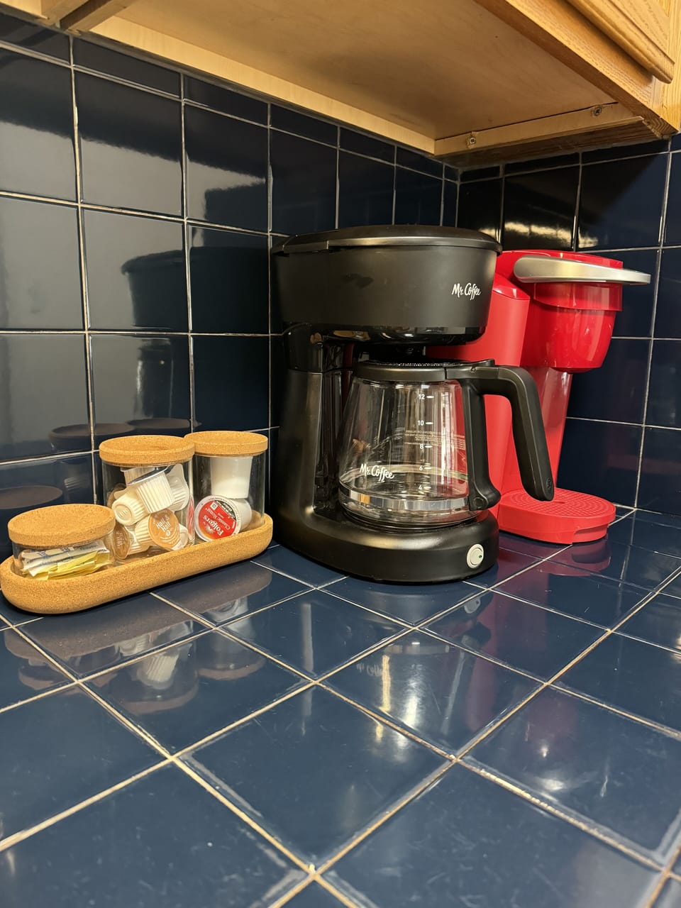 Keurig and drip coffee maker