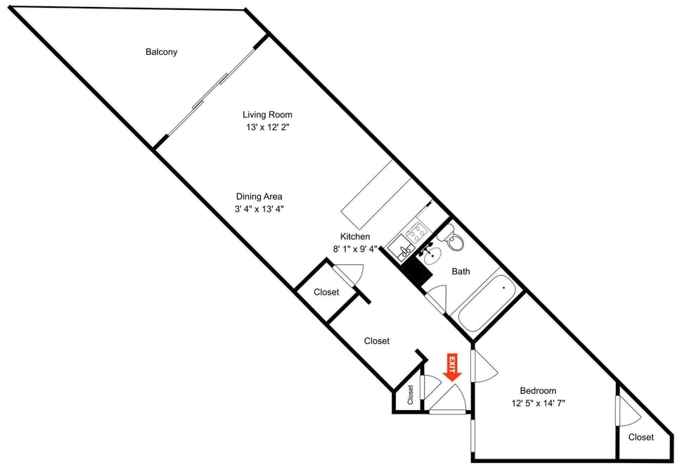 Condo (1 Bedroom) | Property amenity