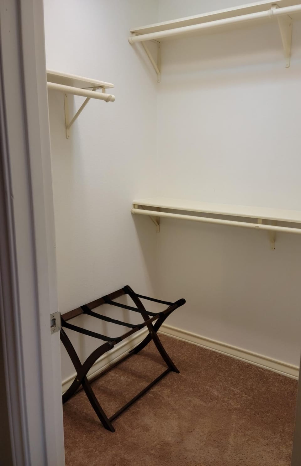Walk-in closets in all bedrooms
