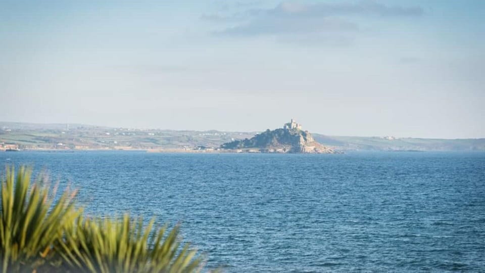 St Michaels Mount in the distance