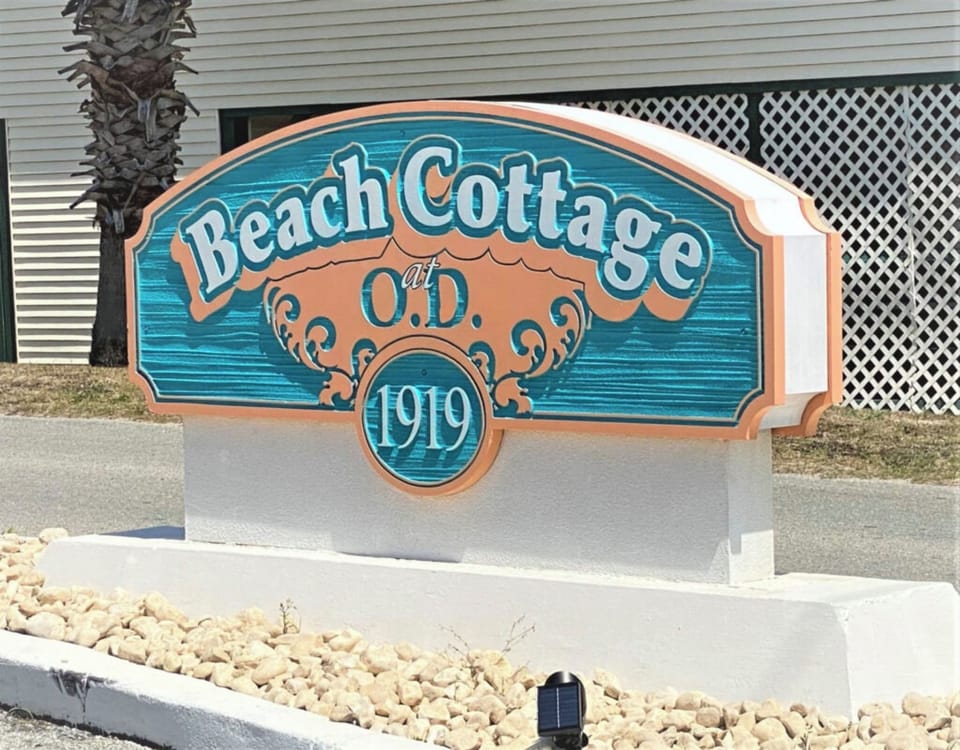 1- Beach Cottage A15- Sign