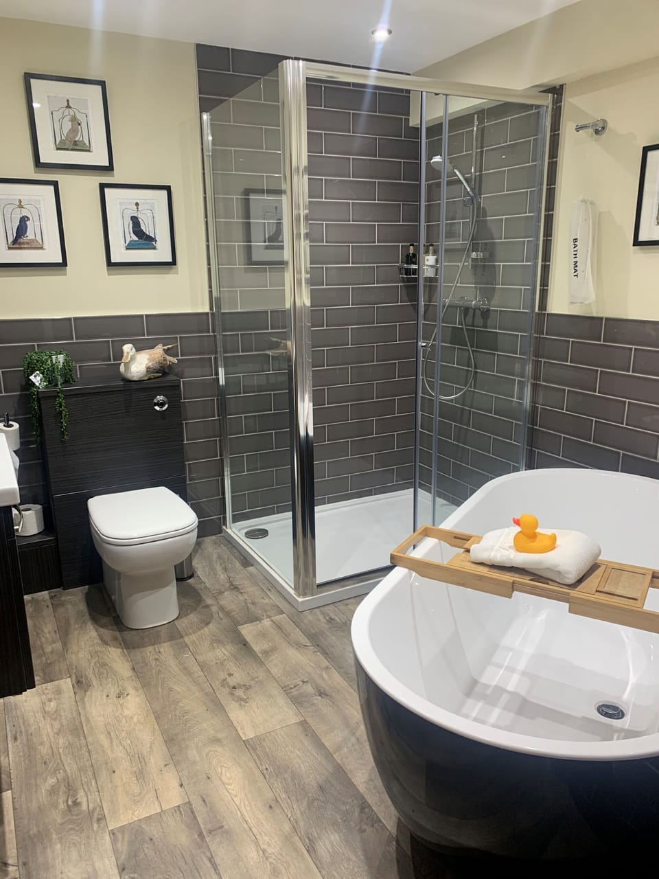 Deluxe Suite | Bathroom | Free toiletries, hair dryer, bathrobes, slippers