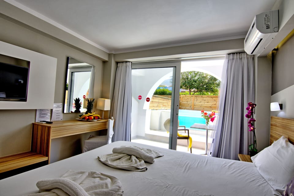 Double or Twin Room, Private Pool (Swim Up) | View from room