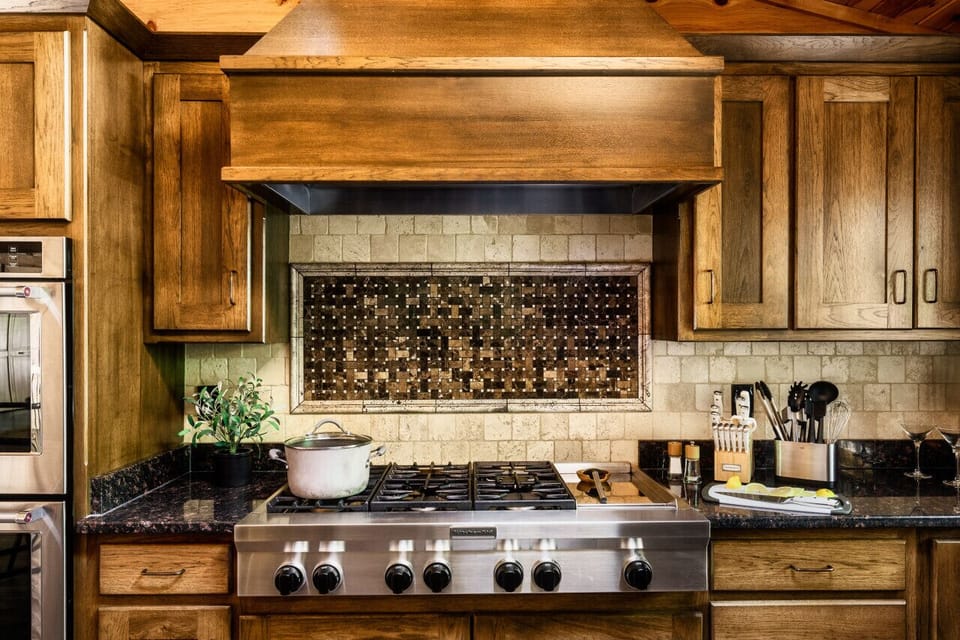 Huge gas stove!