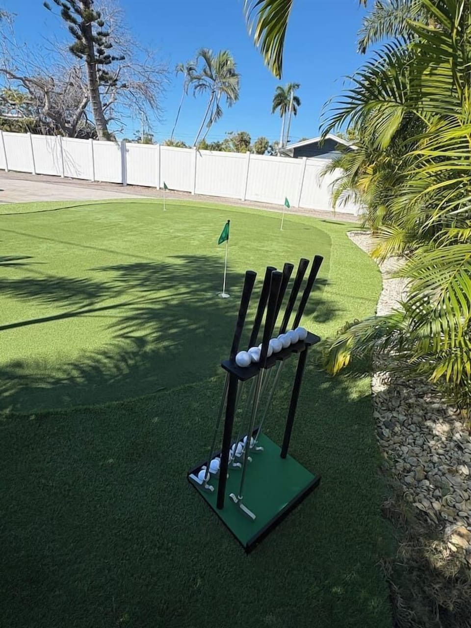 Brand new mini golf course on property for guest use