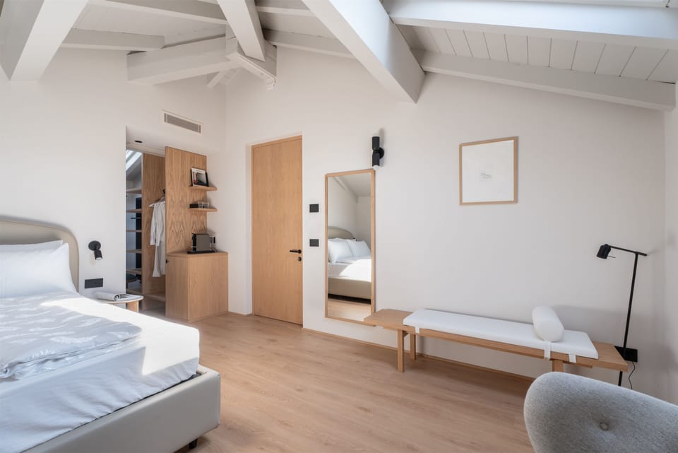 Double or Twin Room (Attic) | Premium bedding, minibar, in-room safe, desk