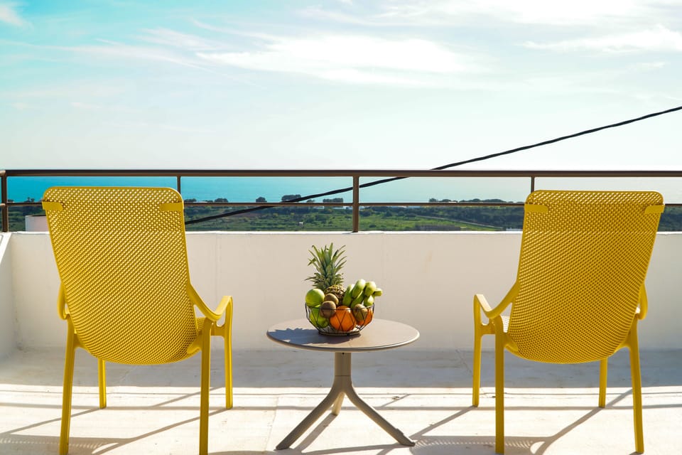 Terraço sunset, Vista para o mar, marina de Albufeira. Paisagens naturais. 