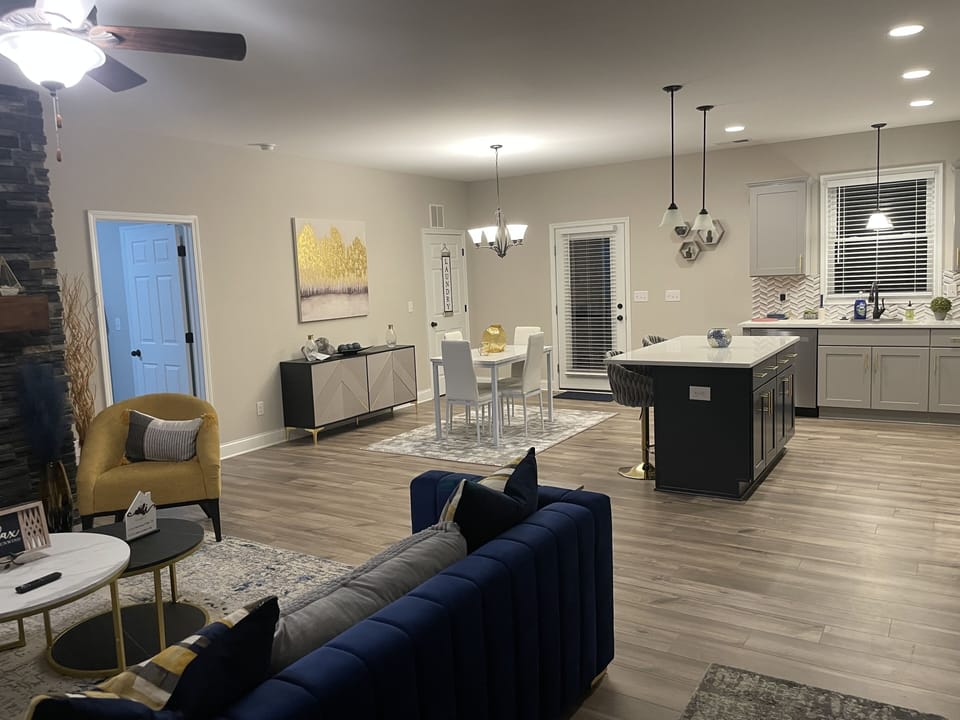 Open floor plan