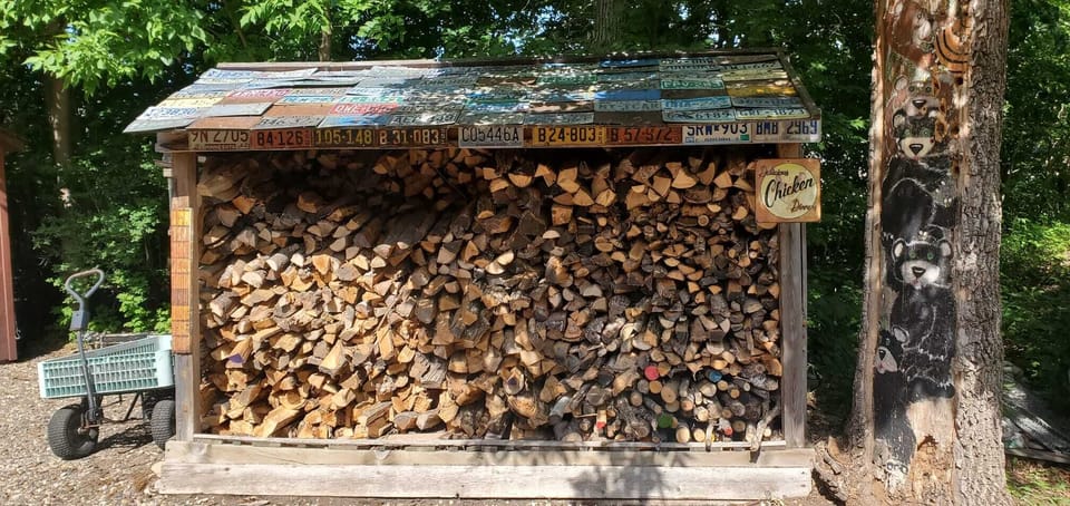 All stocked up and bonfire ready!