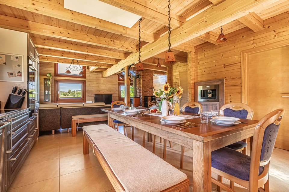 Kitchen and dining area