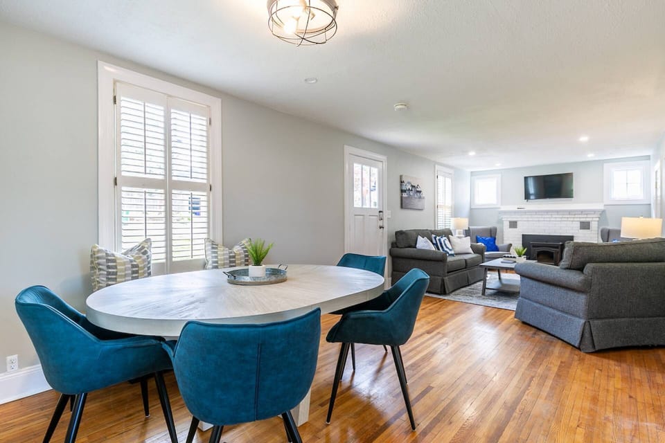 All of the furnishings in the home were professionally-designed.