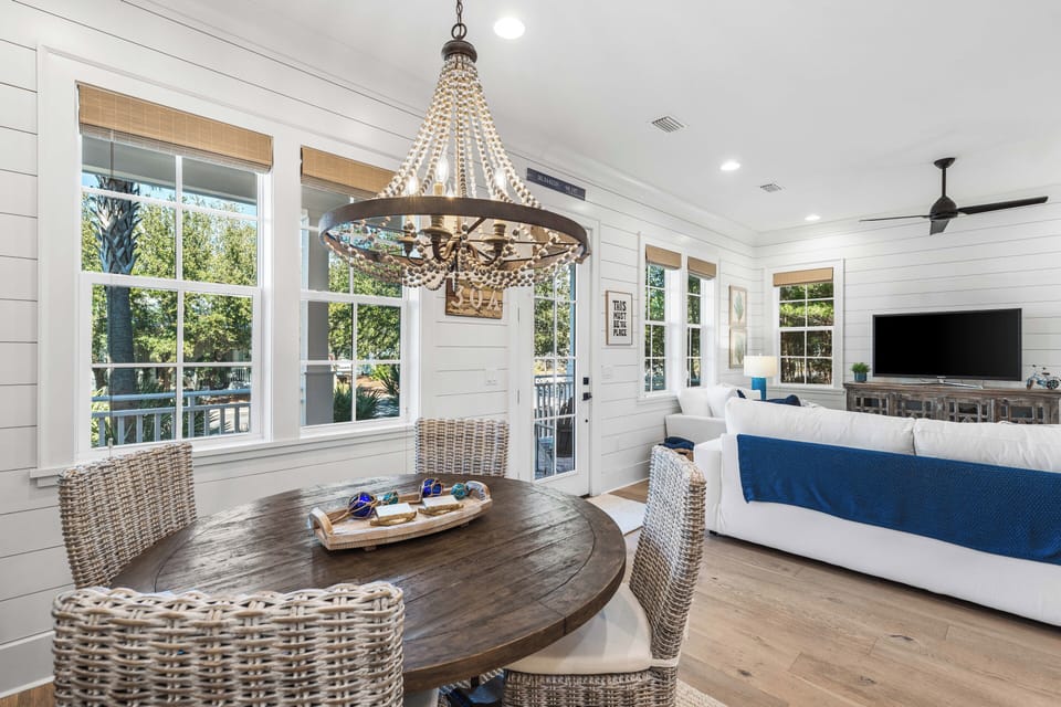 Open Concept Kitchen and Dining Area