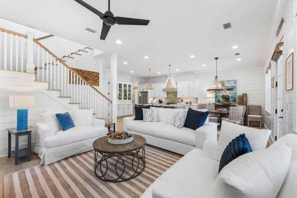 Open Concept Living Area