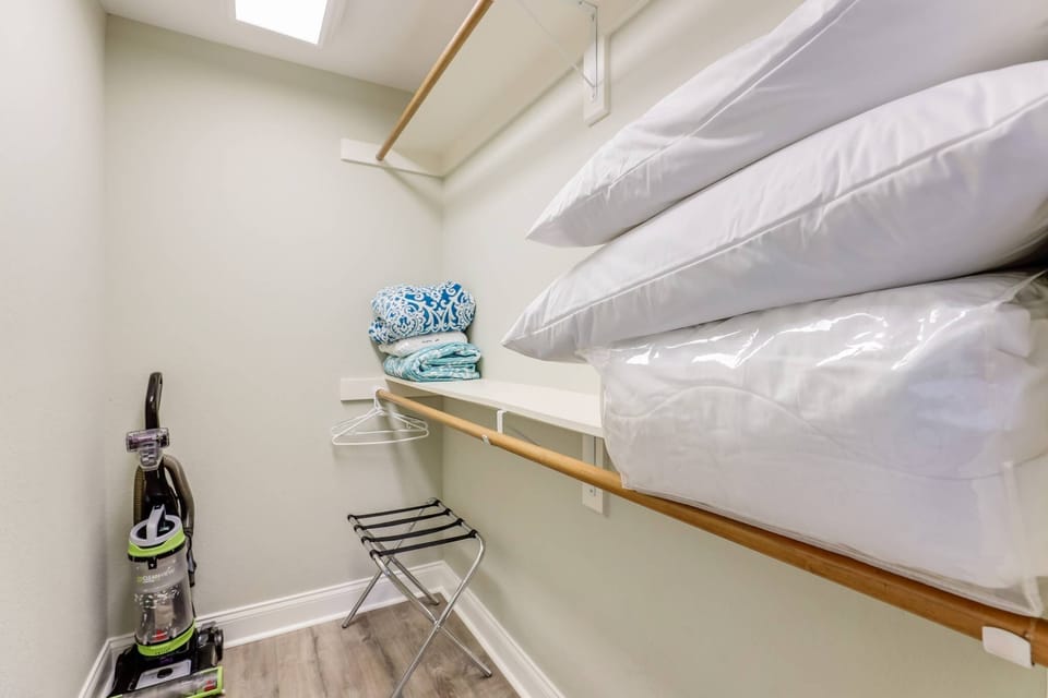 Plenty of closet space