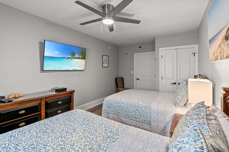 3rd bedroom with double beds