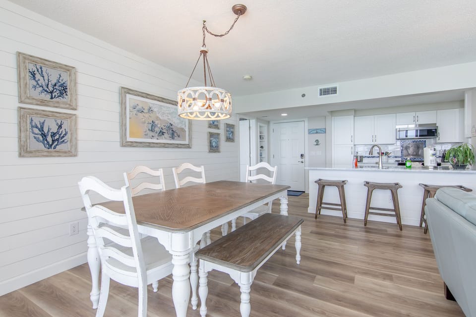 Dining table.