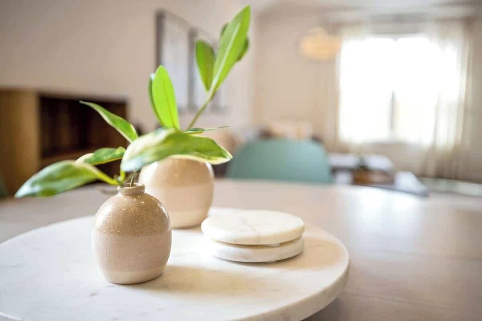 This space is the perfect place to enjoy a meal or play a few board games.