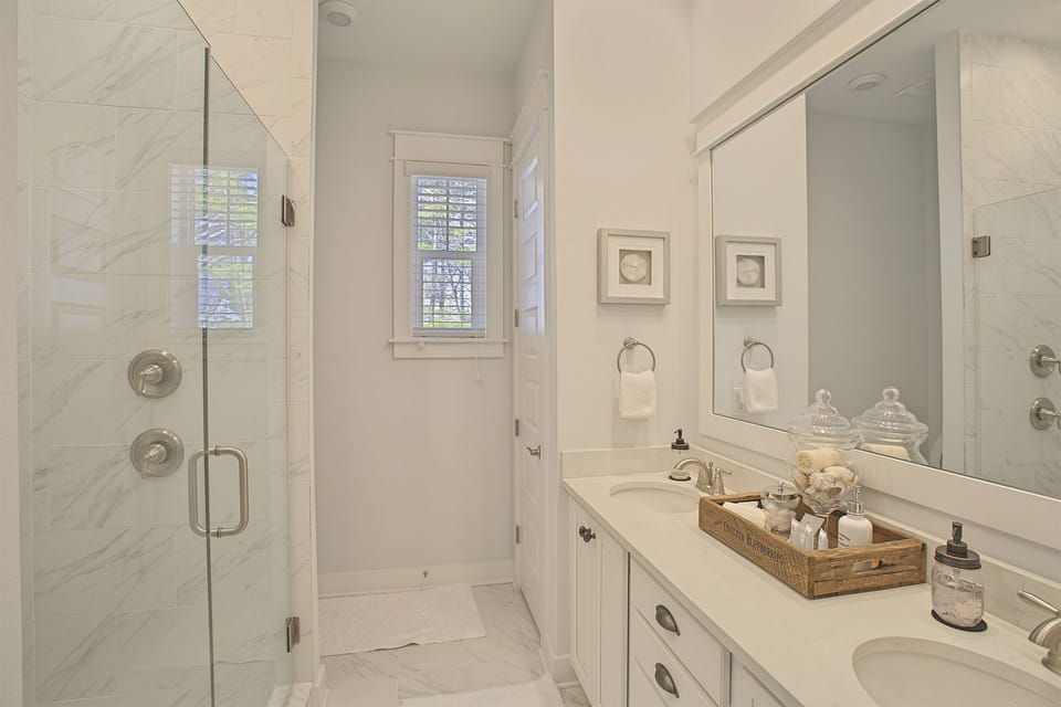 Latitude Adjustment Master Bathroom