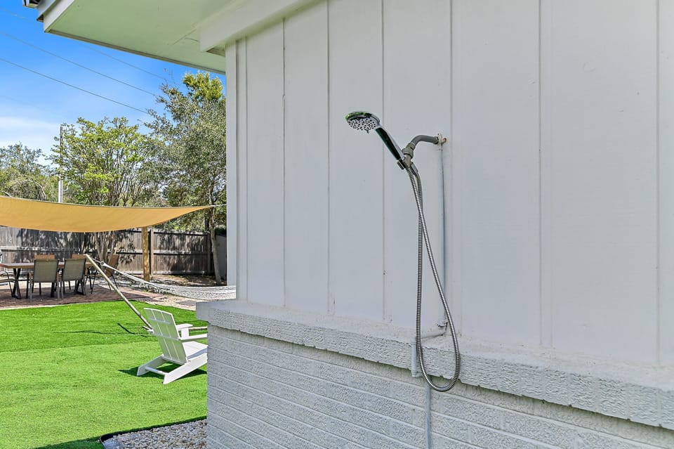 Outdoor shower