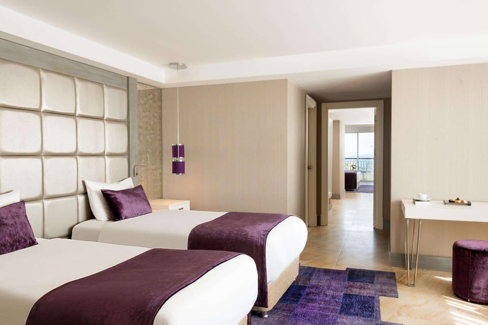 Free minibar, in-room safe, desk, free WiFi