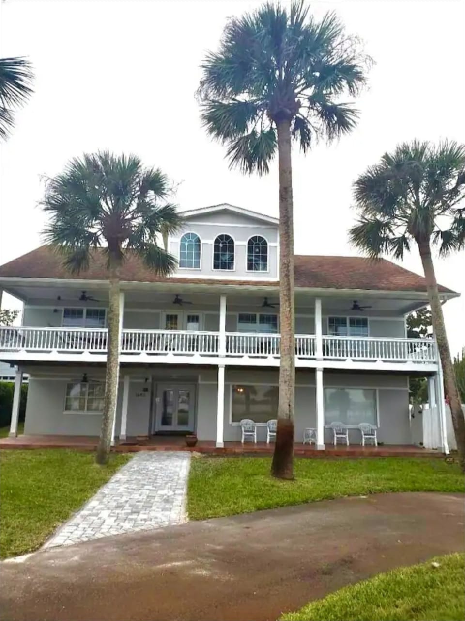 Front view of house