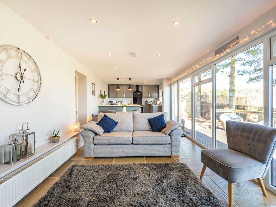 Open plan living space | The Duck House at Huntercrook, Hunter Crook, Bardon Mill
